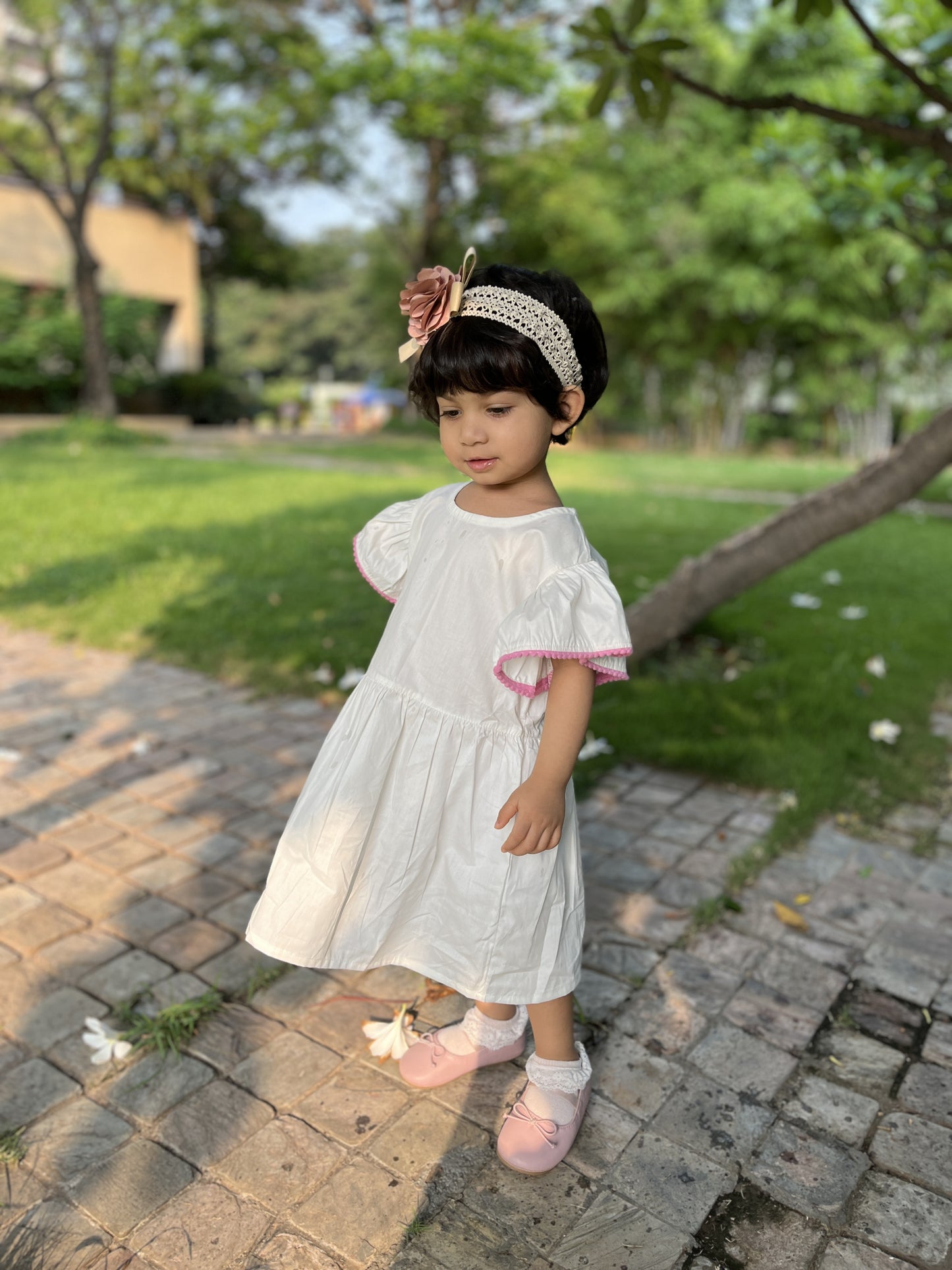 Organic Poplin Dress