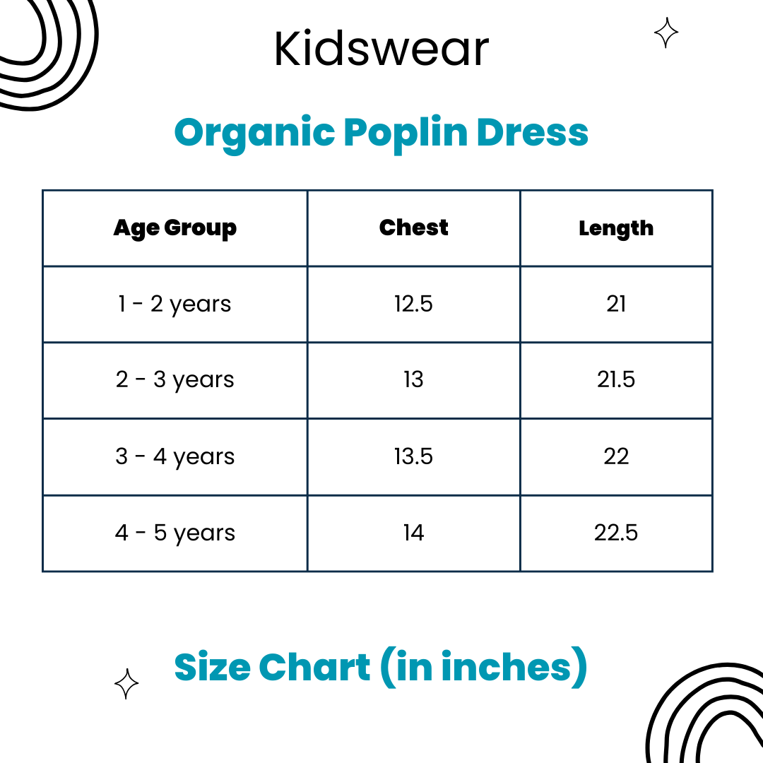 Organic Poplin Dress