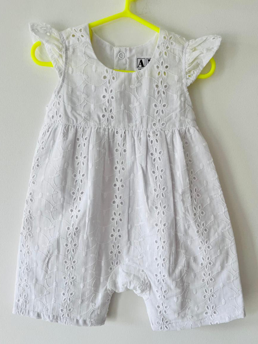 Hakoba Dreams - White Playsuit