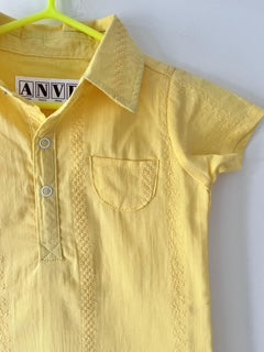 Hakoba Dreams - Yellow Romper