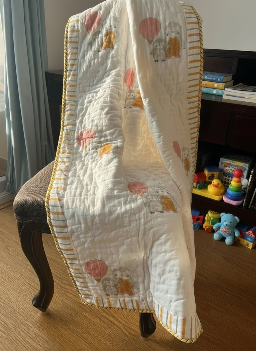 Baby Quilt - Penguins