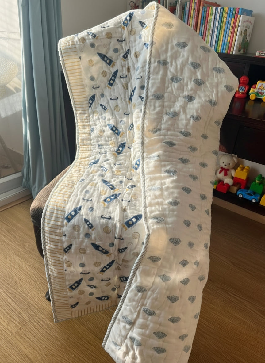 Baby Quilt - Space